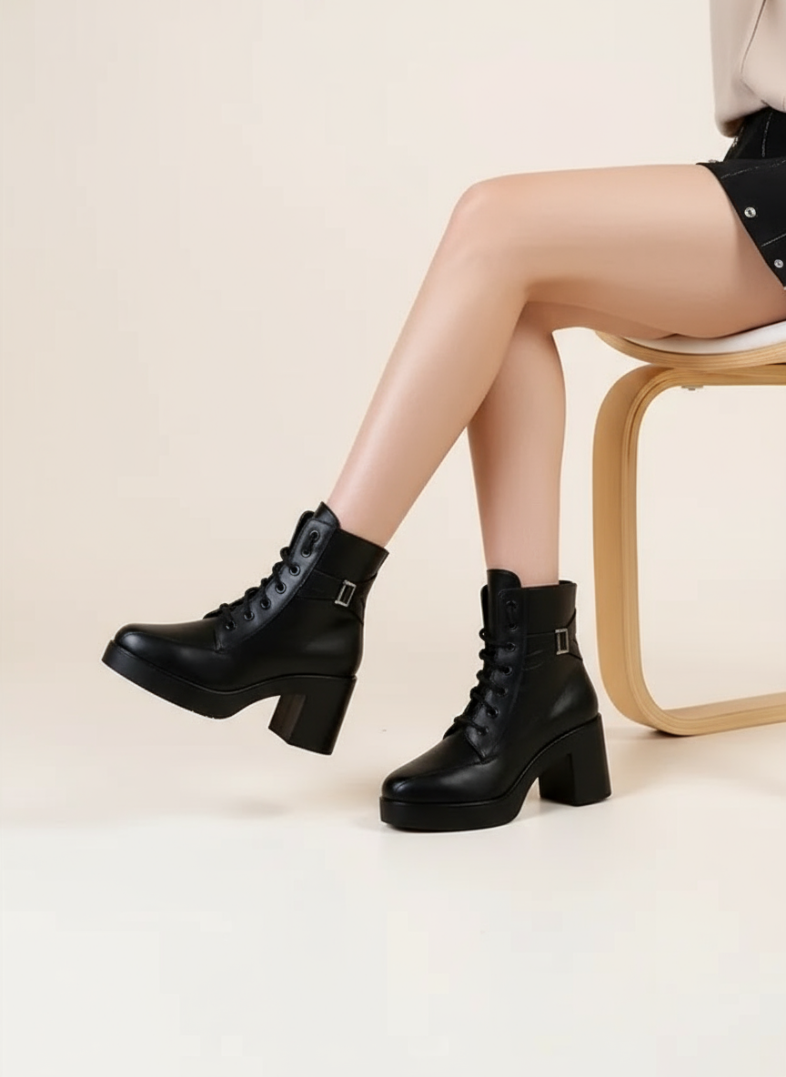 Urban Pulse Buckle Boots – Make Moves, Start Waves (4009)